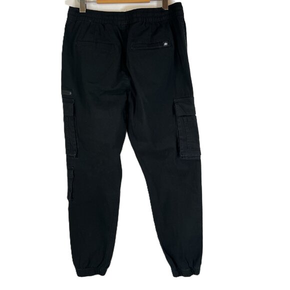 🖤Aeropostale Black Utility Joggers – Size M Streetwear Meets Cozy Fall Fashion - Picture 4 of 9